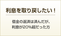 利息を取り戻したい！